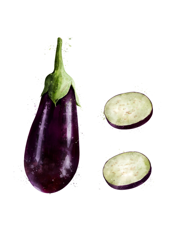 EGGPLANT SEPARATED